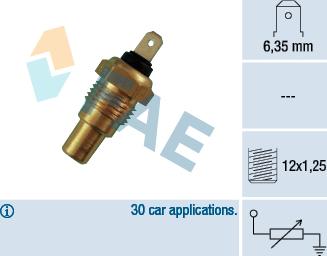 FAE 31680 - Sonde de température, liquide de refroidissement cwaw.fr