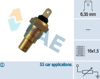 FAE 31310 - Sonde de température, liquide de refroidissement cwaw.fr