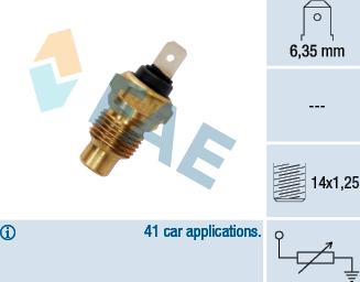 FAE 31280 - Sonde de température, liquide de refroidissement cwaw.fr