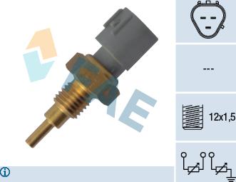 FAE 33910 - Sonde de température, liquide de refroidissement cwaw.fr