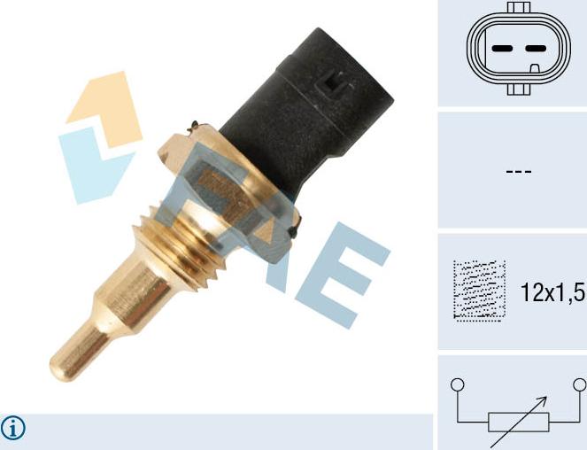 FAE 33925 - Sonde de température, liquide de refroidissement cwaw.fr