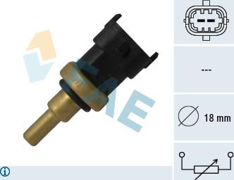 FAE 33495 - Sonde de température, liquide de refroidissement cwaw.fr