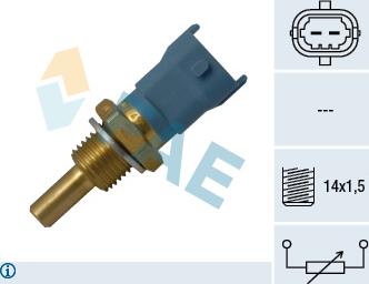 FAE 33688 - Sonde de température, liquide de refroidissement cwaw.fr