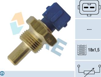 FAE 33687 - Sonde de température, liquide de refroidissement cwaw.fr