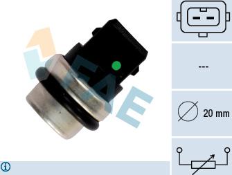 FAE 33620 - Sonde de température, liquide de refroidissement cwaw.fr