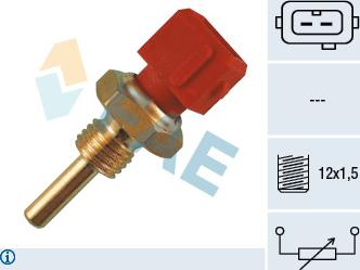 FAE 33080 - Sonde de température, liquide de refroidissement cwaw.fr