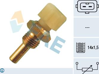 FAE 33030 - Sonde de température, liquide de refroidissement cwaw.fr