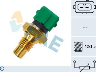 FAE 33070 - Sonde de température, liquide de refroidissement cwaw.fr