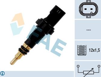 FAE 33890 - Sonde de température, liquide de refroidissement cwaw.fr