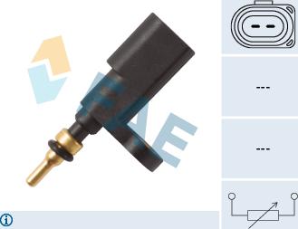 FAE 33891 - Sonde de température, liquide de refroidissement cwaw.fr