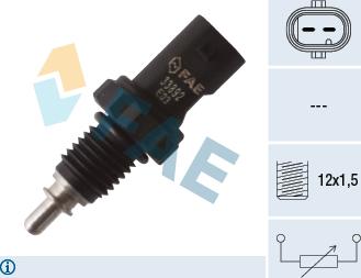 FAE 33892 - Sonde de température, liquide de refroidissement cwaw.fr