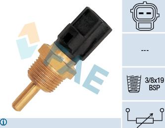 FAE 33310 - Sonde de température, liquide de refroidissement cwaw.fr