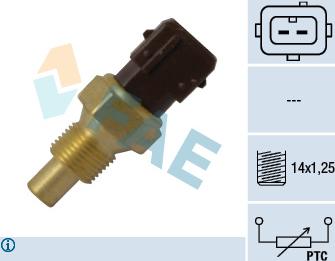 FAE 33792 - Sonde de température, liquide de refroidissement cwaw.fr