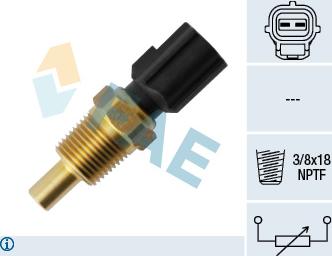 FAE 33755 - Sonde de température, liquide de refroidissement cwaw.fr