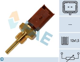 FAE 33704 - Sonde de température, liquide de refroidissement cwaw.fr