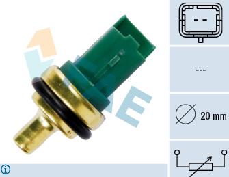 FAE 33706 - Sonde de température, liquide de refroidissement cwaw.fr