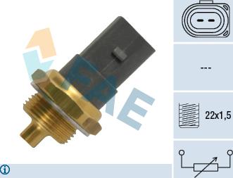 FAE 33786 - Sonde de température, liquide de refroidissement cwaw.fr