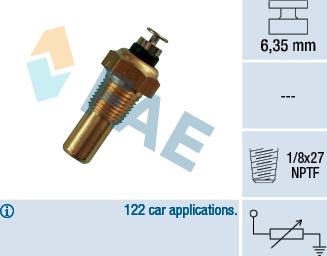 FAE 32070 - Sonde de température, liquide de refroidissement cwaw.fr