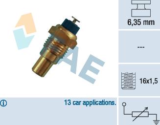 FAE 32210 - Sonde de température, liquide de refroidissement cwaw.fr