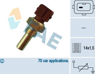 FAE 32270 - Sonde de température, liquide de refroidissement cwaw.fr