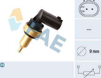 FAE 32706 - Sonde de température, liquide de refroidissement cwaw.fr