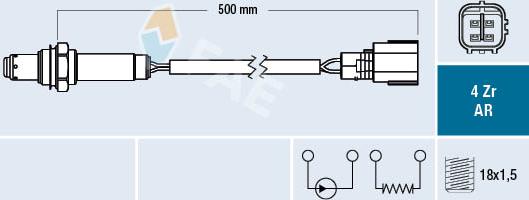 FAE 75645 - Sonde lambda cwaw.fr