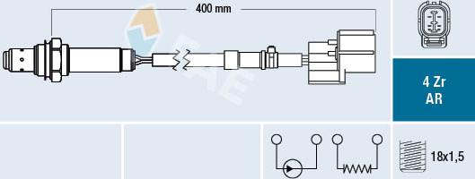 FAE 75647 - Sonde lambda cwaw.fr