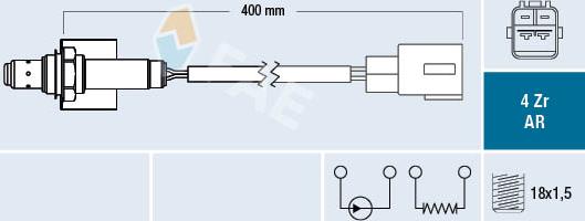 FAE 75654 - Sonde lambda cwaw.fr