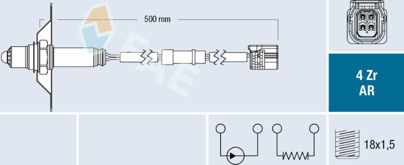 FAE 75610 - Sonde lambda cwaw.fr