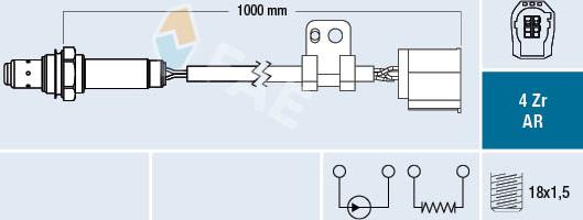 FAE 75612 - Sonde lambda cwaw.fr