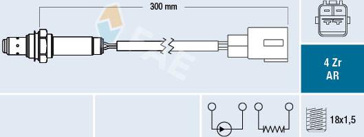 FAE 75617 - Sonde lambda cwaw.fr