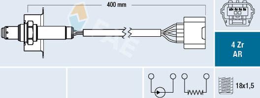 FAE 75635 - Sonde lambda cwaw.fr