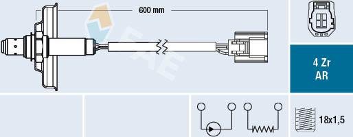 FAE 75636 - Sonde lambda cwaw.fr