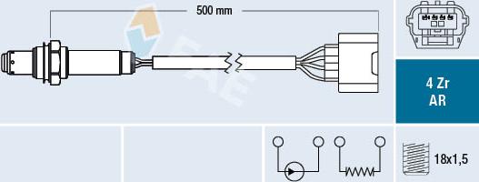 FAE 75633 - Sonde lambda cwaw.fr