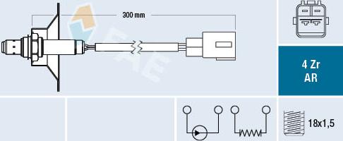 FAE 75620 - Sonde lambda cwaw.fr