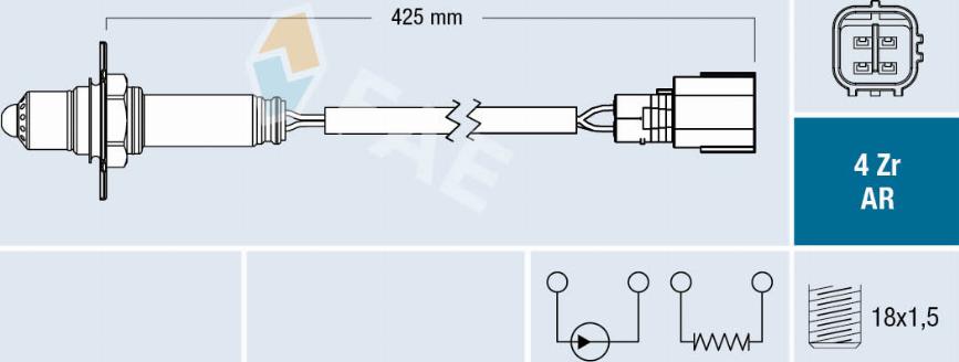 FAE 75679 - Sonde lambda cwaw.fr