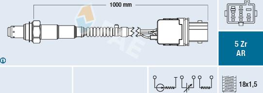 FAE 75094 - Sonde lambda cwaw.fr