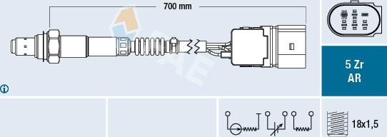 FAE 75019 - Sonde lambda cwaw.fr