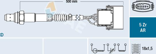 FAE 75015 - Sonde lambda cwaw.fr