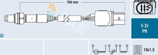 FAE 75034 - Sonde lambda cwaw.fr