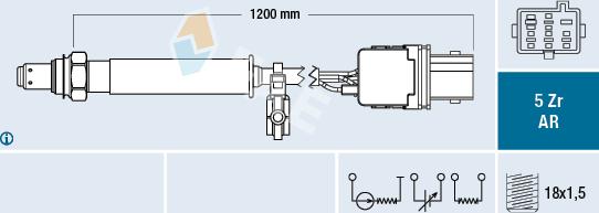 FAE 75144 - Sonde lambda cwaw.fr