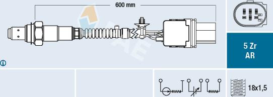 FAE 75159 - Sonde lambda cwaw.fr