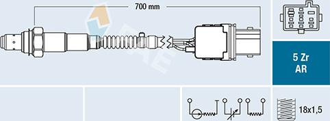 FAE 75151 - Sonde lambda cwaw.fr