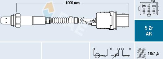 FAE 75152 - Sonde lambda cwaw.fr