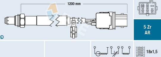 FAE 75105 - Sonde lambda cwaw.fr