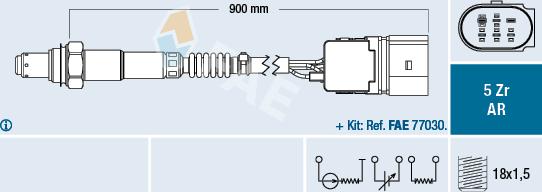 FAE 75359 - Sonde lambda cwaw.fr