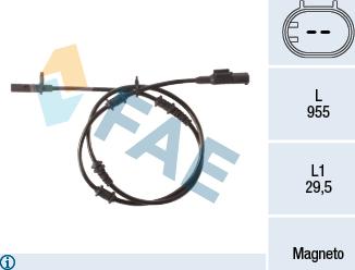 FAE 78501 - Capteur, vitesse de roue cwaw.fr