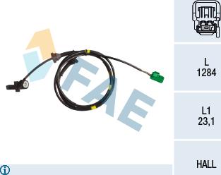 FAE 78158 - Capteur, vitesse de roue cwaw.fr