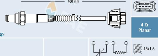 FAE 77597 - Sonde lambda cwaw.fr