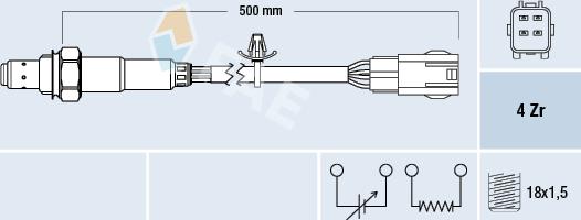 FAE 77699 - Sonde lambda cwaw.fr